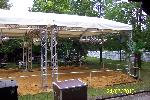 2 Traversenüberdachung je 6x6m (12 x 6 m) mit Technik